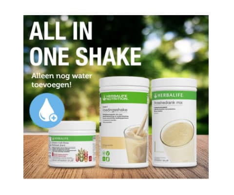 All-in-one shake met proteïne - maaltijdvervanger