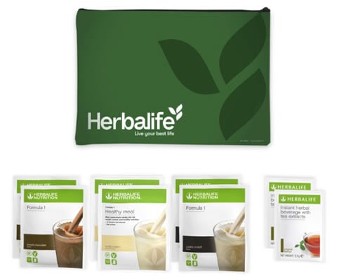Herbalife proefpakket - 6x Formule 1 en 2x instant theedrank